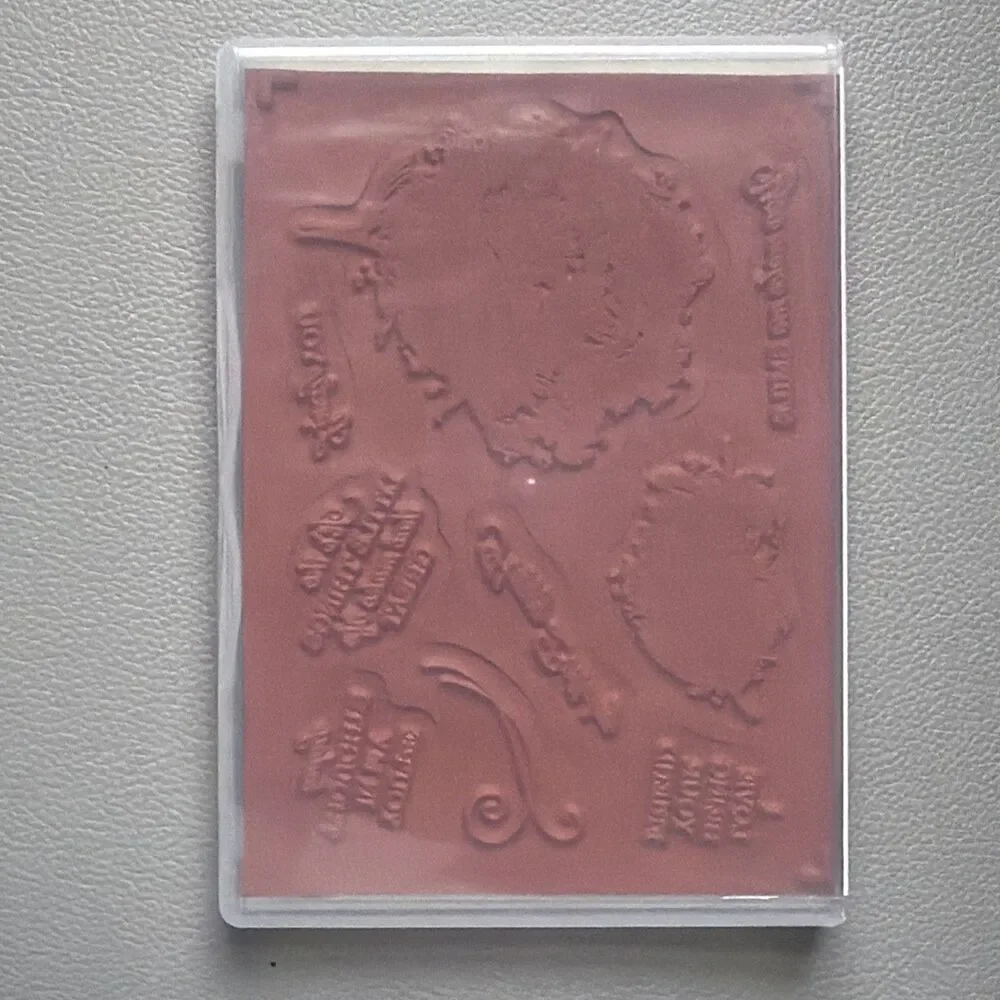 Stampin' Up Calming Camellia Stamp Set RETIRED!! Beautiful floral with sentiment